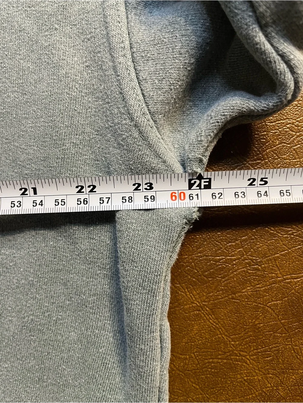 Ocean City 100% Cotton Crewneck Sweatshirt Sage Green Size Medium
